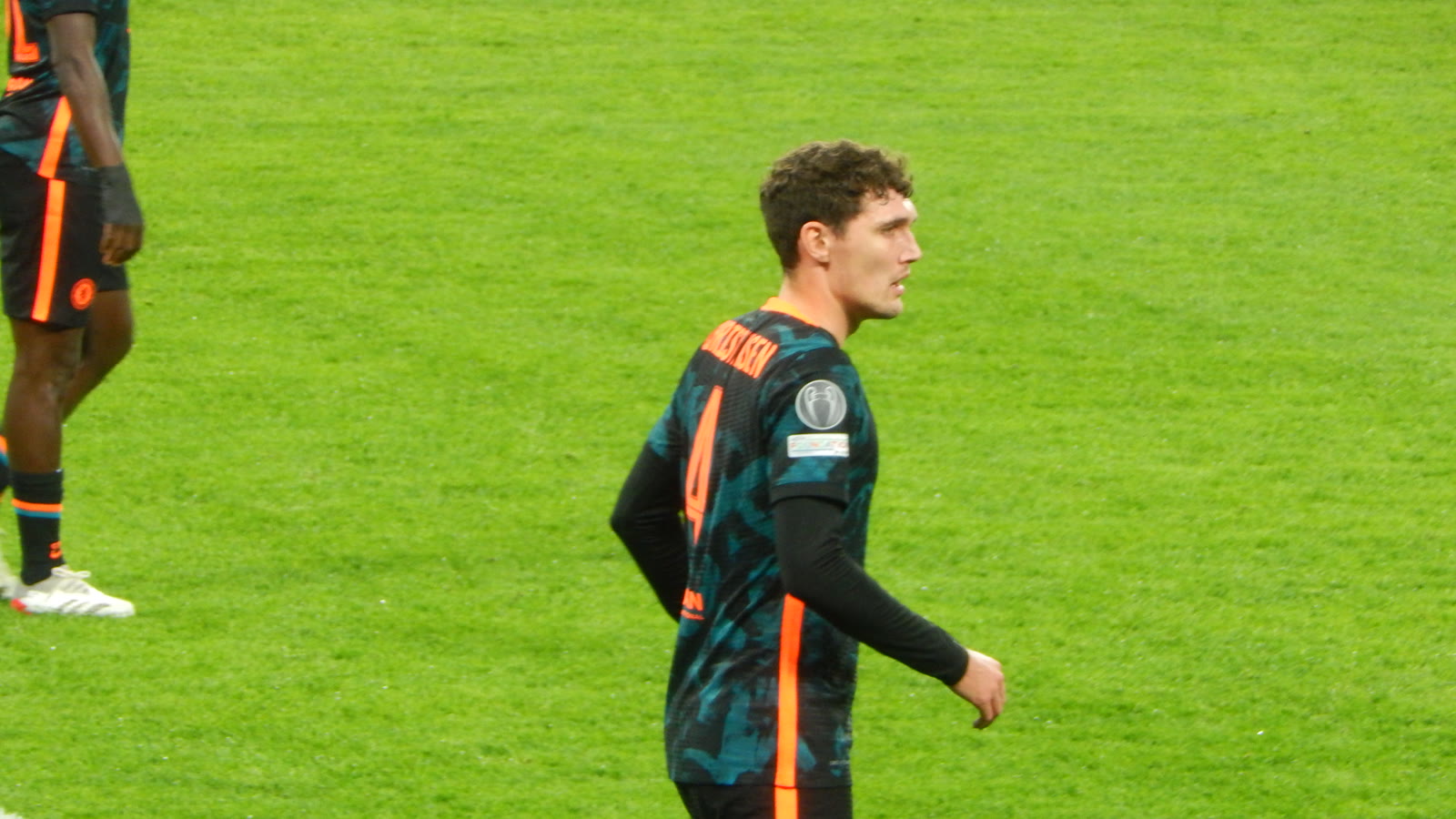 Andreas Christensen under en fodboldkamp