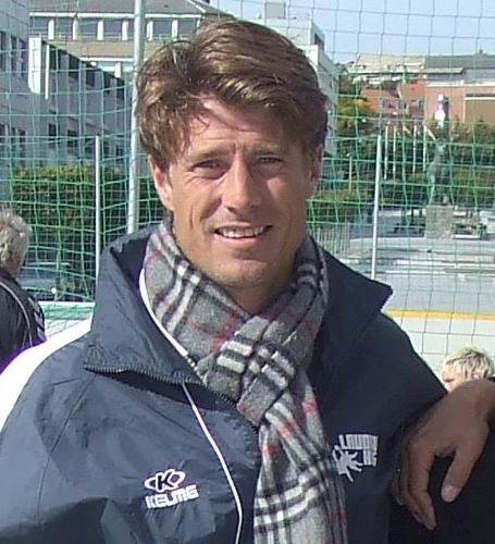 Brian Laudrup under en fodboldkamp