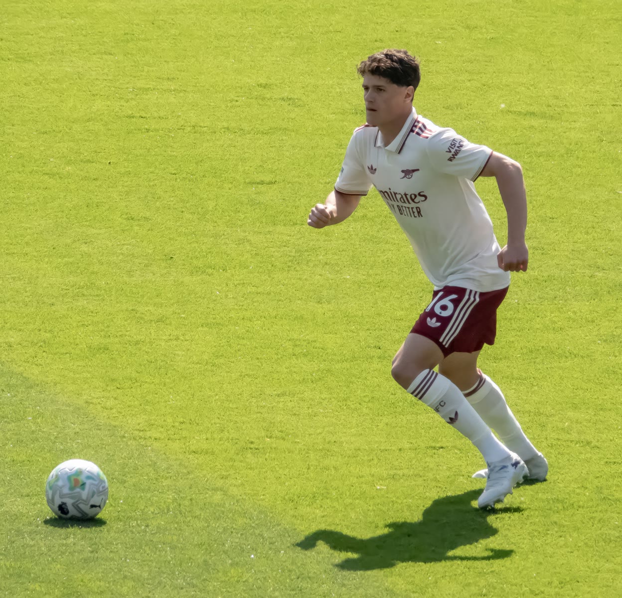 Christian Nørgaard under en fodboldkamp