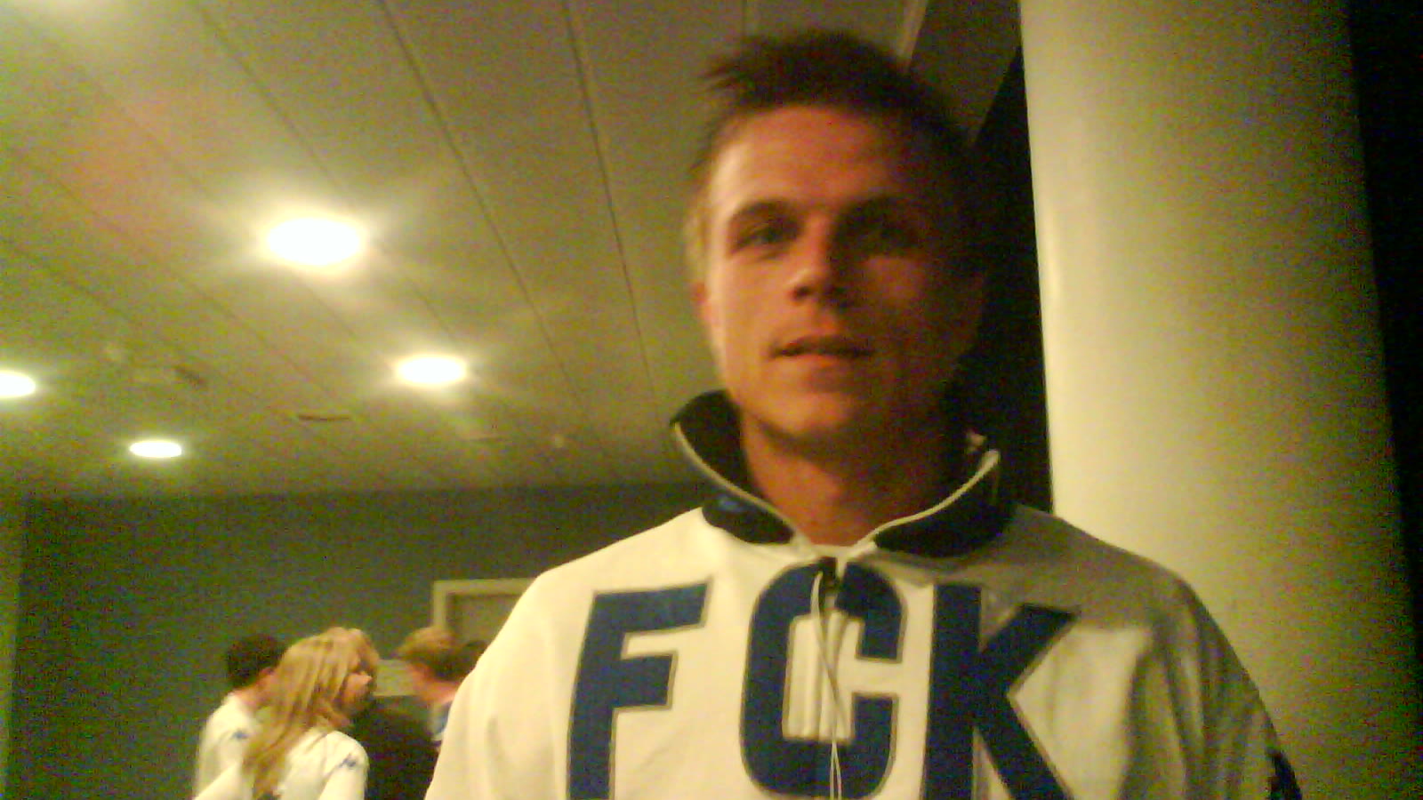 Jesper Grønkjær under en fodboldkamp